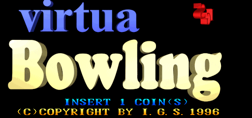 Virtua Bowling (World, V101XCM) Title Screen